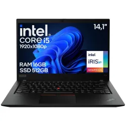 14" Lenovo T14s Gen2 Core i5 11GEN 16GB 512SSD A-